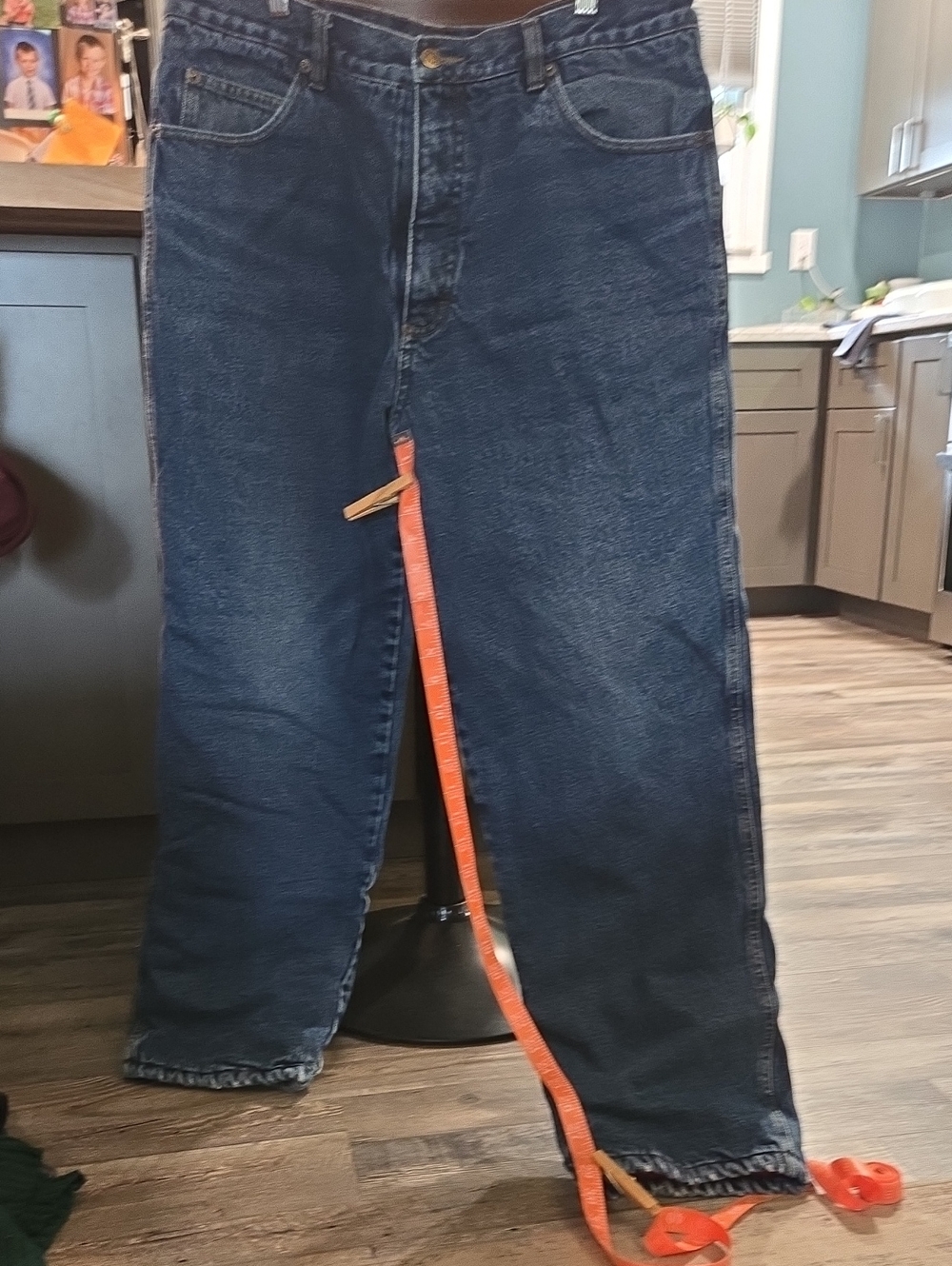 3M Thinsulate Men's Dark Blue Relaxed Fit Jeans